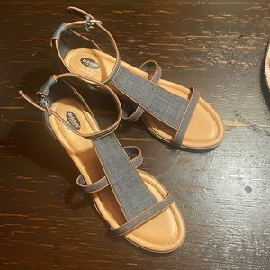 Dr Scholl’s denim sandals